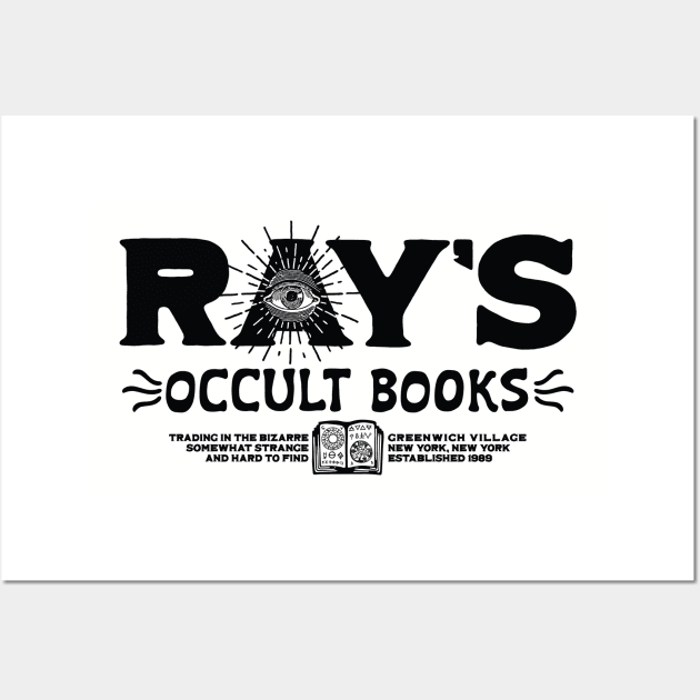 Ray's Occult Books Wall Art by Pufahl